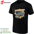 Millennium Falcon bursting through TV resist the empire shirt