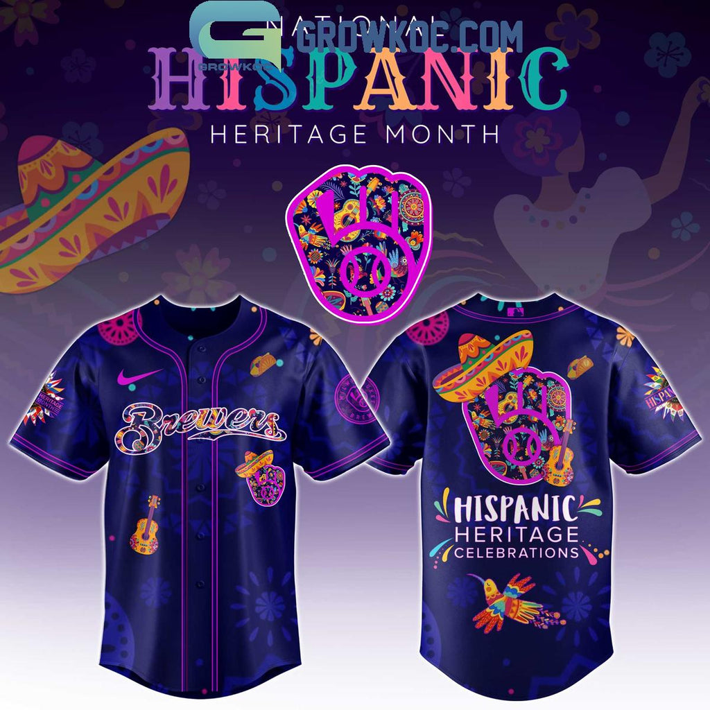 Milwaukee Brewers Hispanic Heritage Celebrations 2025 Baseball Jersey