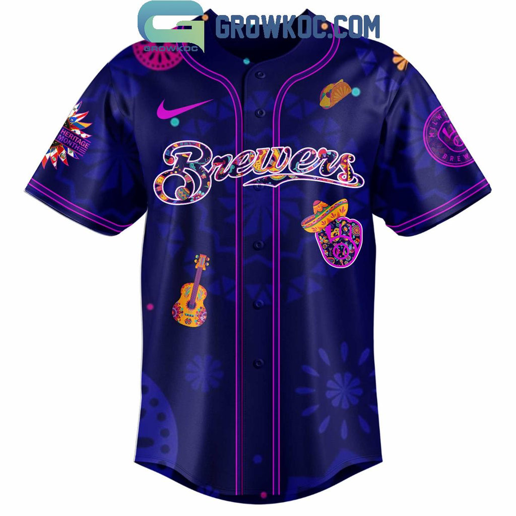 Milwaukee Brewers Hispanic Heritage Celebrations 2025 Baseball Jersey