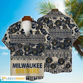 Milwaukee Brewers Nationals MLB 2024 Hawaiian Shirt For Men - Brewers Hawaiian Shirt