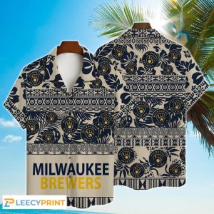 Milwaukee Brewers Nationals MLB 2024 Hawaiian Shirt For Men - Brewers Hawaiian Shirt