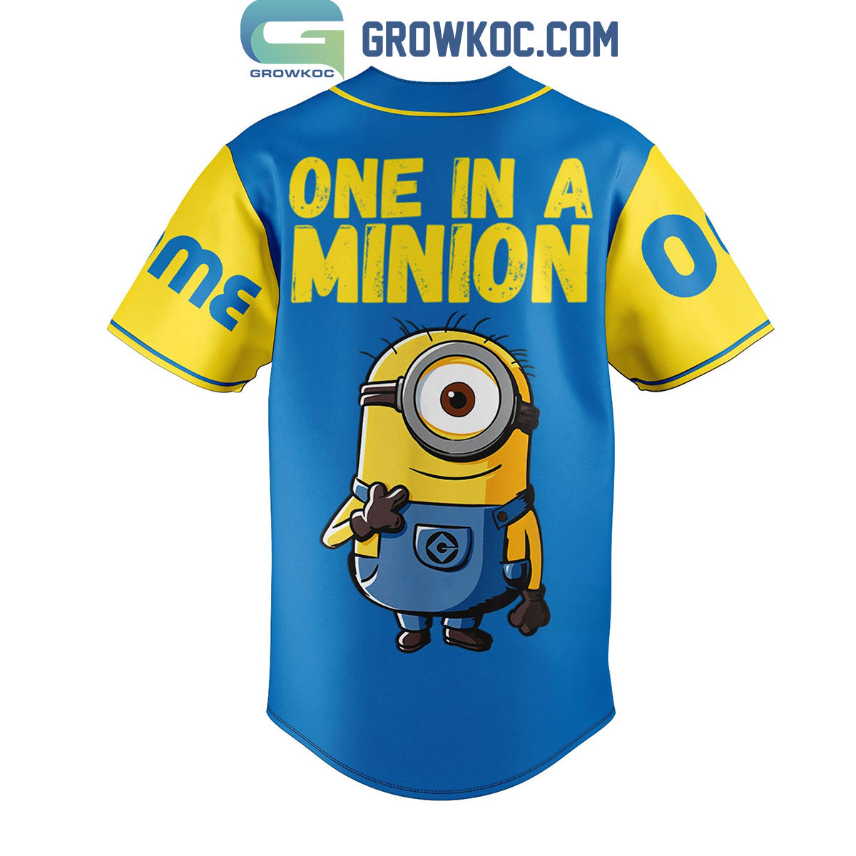Minions One In A Minion Personalized Baseball Jersey