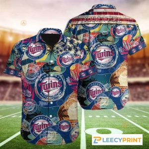 Minnesota Twins Baseball Club Best Custom Hawaiian Shirt, Twins Hawaiian Shirt