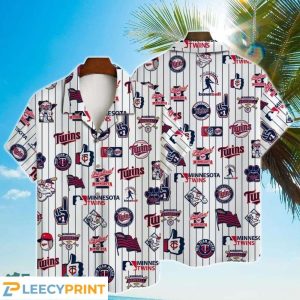 Minnesota Twins MLB Play Ball 3D Print Hawaiian Shirt, Twins Hawaiian Shirt