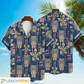 Minnesota Twins Major League Baseball 2024 Tiki Hawaiian Shirt, Twins Hawaiian Shirt