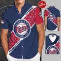 Minnesota Twins Short Sleeve Beach Trendy Hawaiian Shirt, Twins Hawaiian Shirt