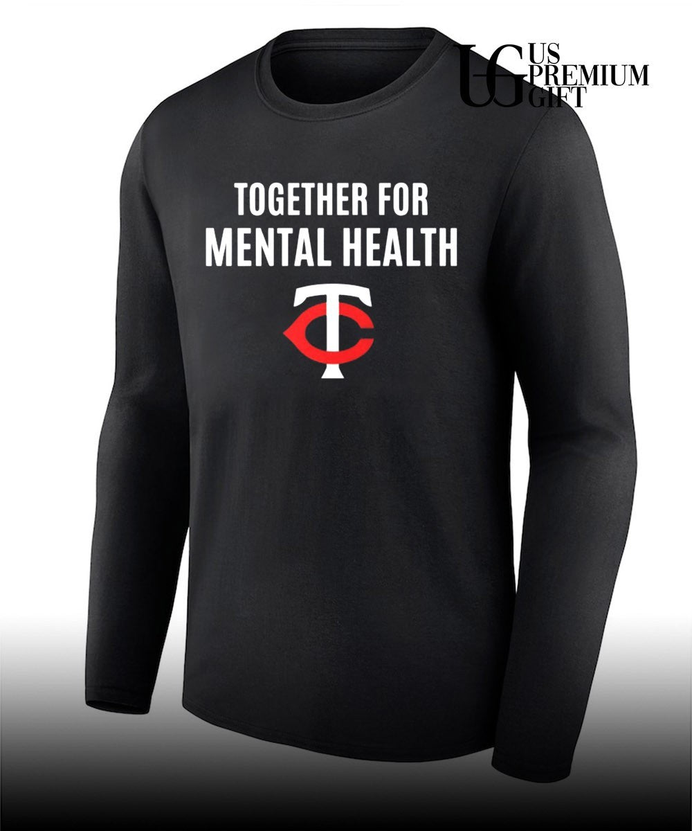 Minnesota Twins together for mental health logo shirt