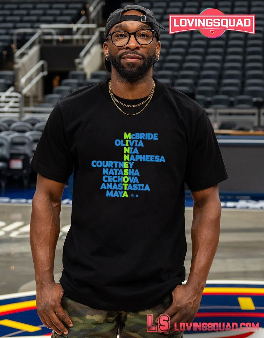 Minnesota Women’s Basketball Names 2026 T-shirt