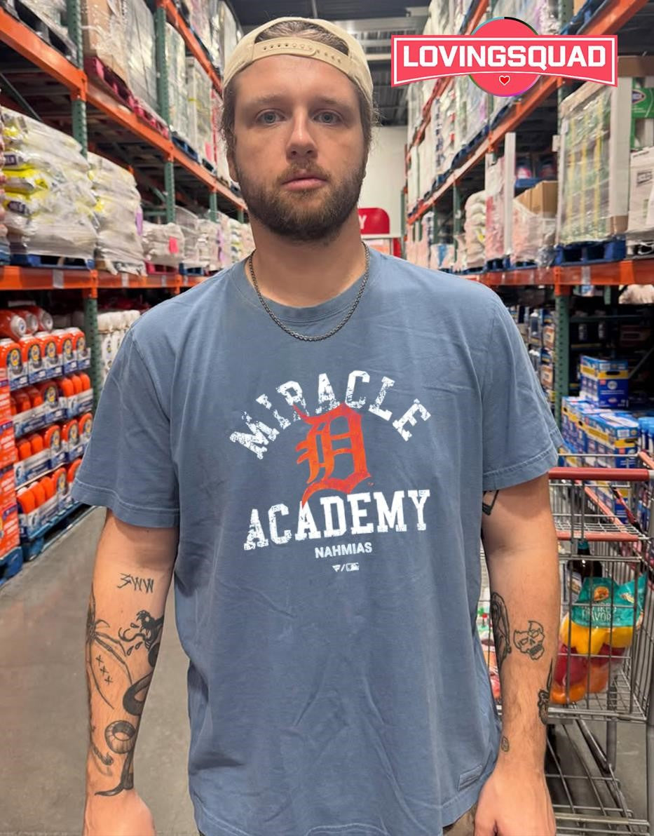Miracle Academy Detroit Tigers Nahmias Distressed shirt