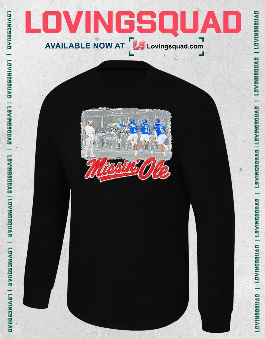 Missin’ Ole Rebels Football Players and Coach shirt