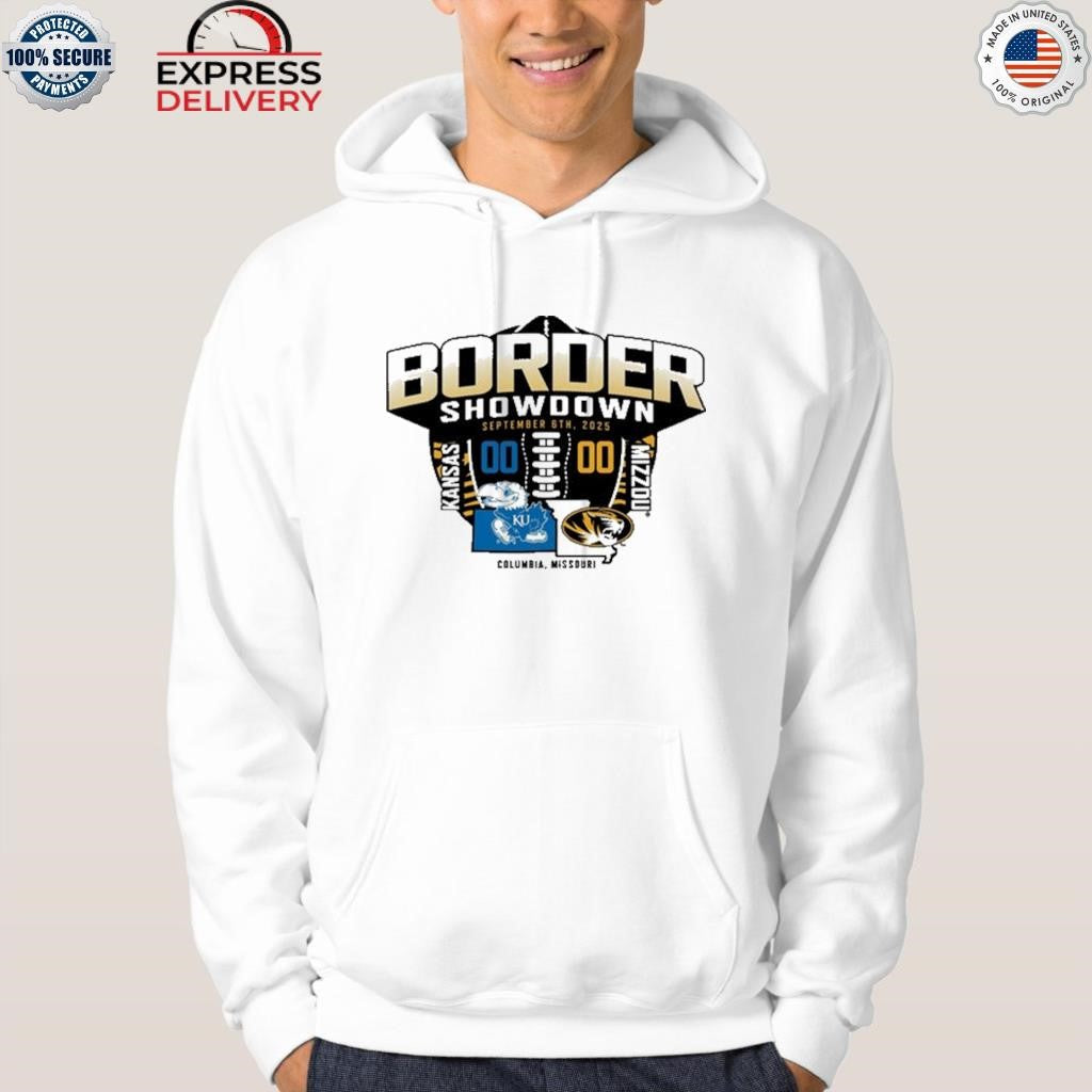 Mizzou Tigers vs Kansas Victory Border Showdown Shirt