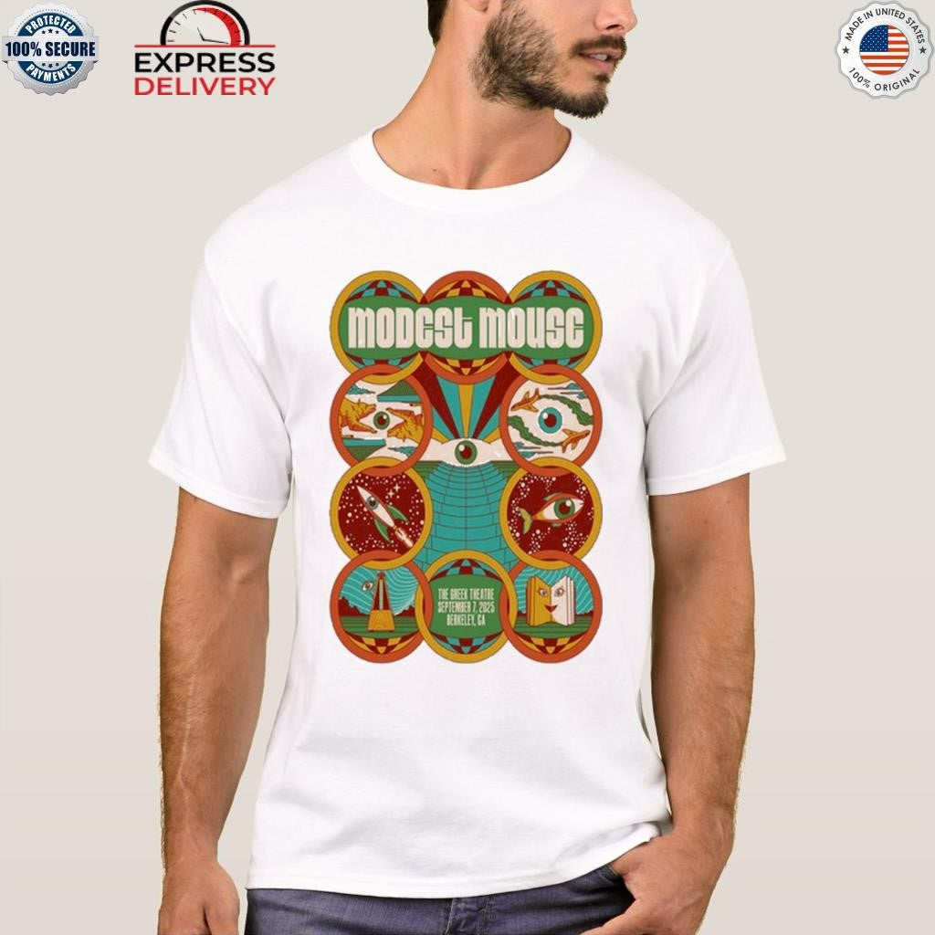 Modest Mouse Sept 7 2025 The Greek Theatre In Berkeley CA Shirt