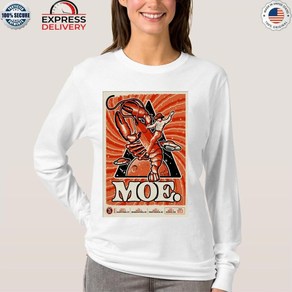 Moe. Sept 5 2025 Mayo Performing Arts Center In Morristown NJ Shirt