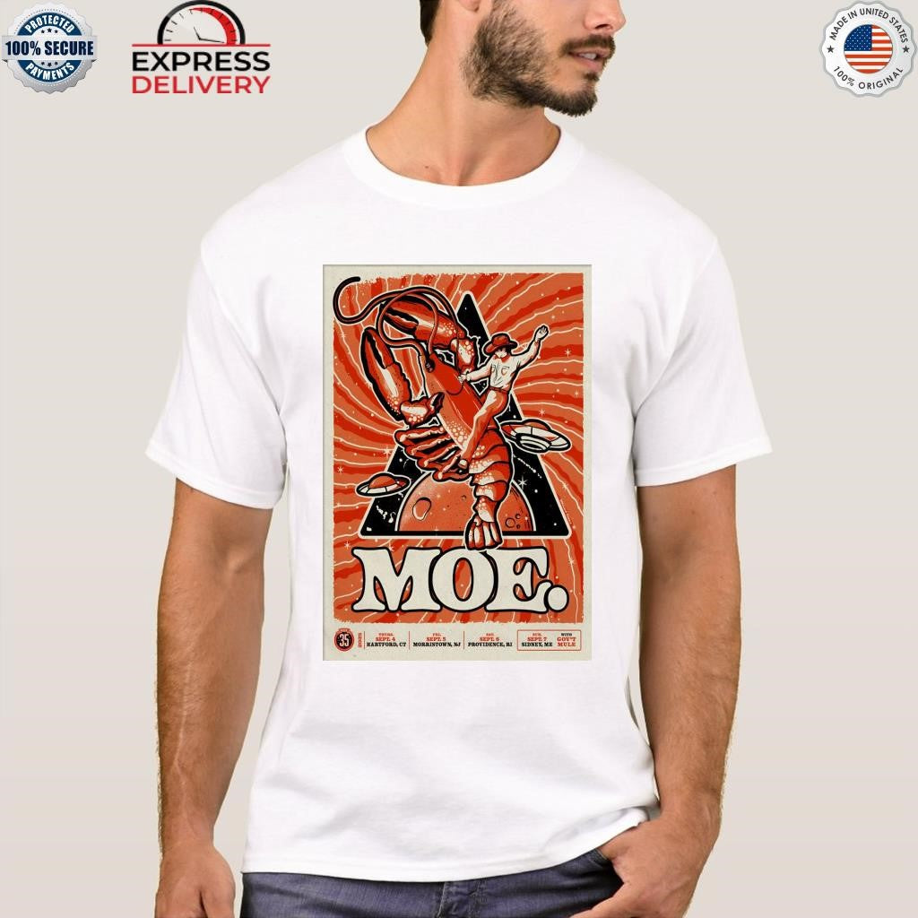 Moe. Sept 5 2025 Mayo Performing Arts Center In Morristown NJ Shirt