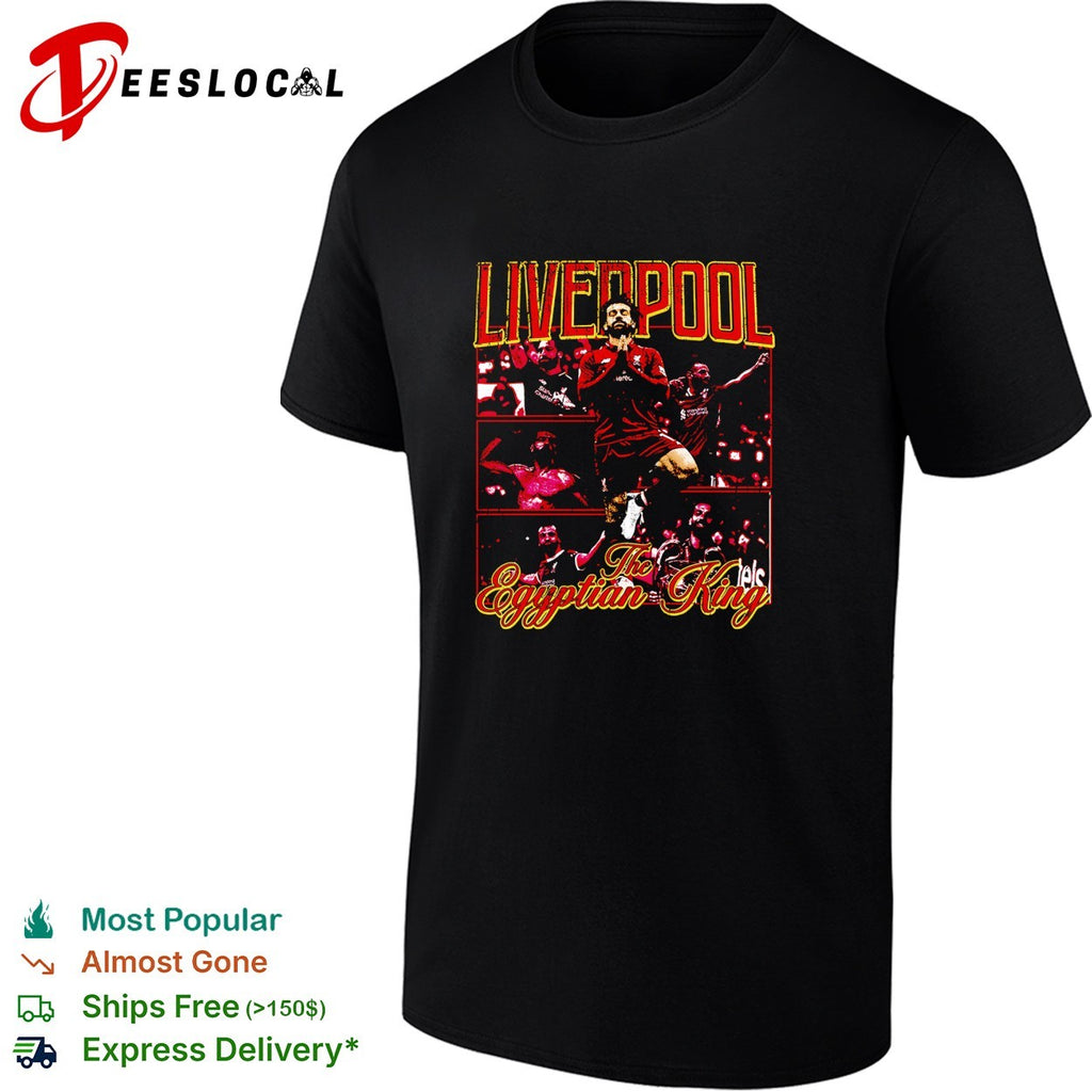 Mohamed Salah Liverpool the Egyptian king shirt