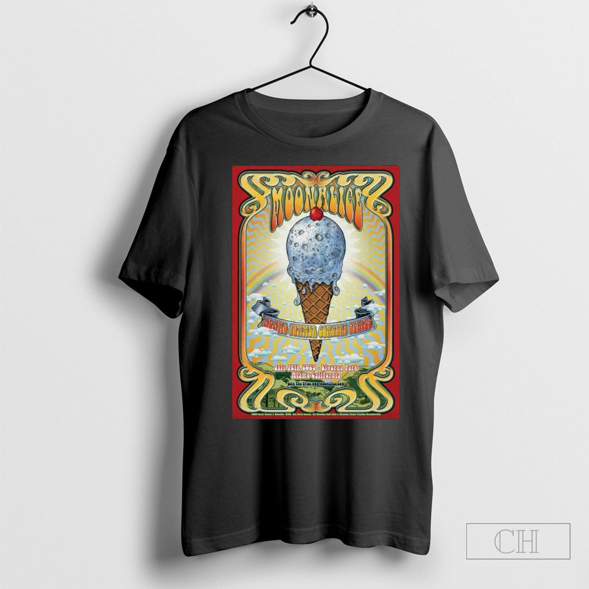 Moonalice At Livorna Park On Jul 18 2025 Poster T-Shirts, Hoodie, Sweatshirt | InkRitualCo.com
