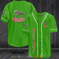 Moose Drool brown ale green Baseball shirt
