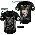 Morgan Wallen Last Night We Let The Liquor Talk World Tour 2023 Personalized Baseball Jersey