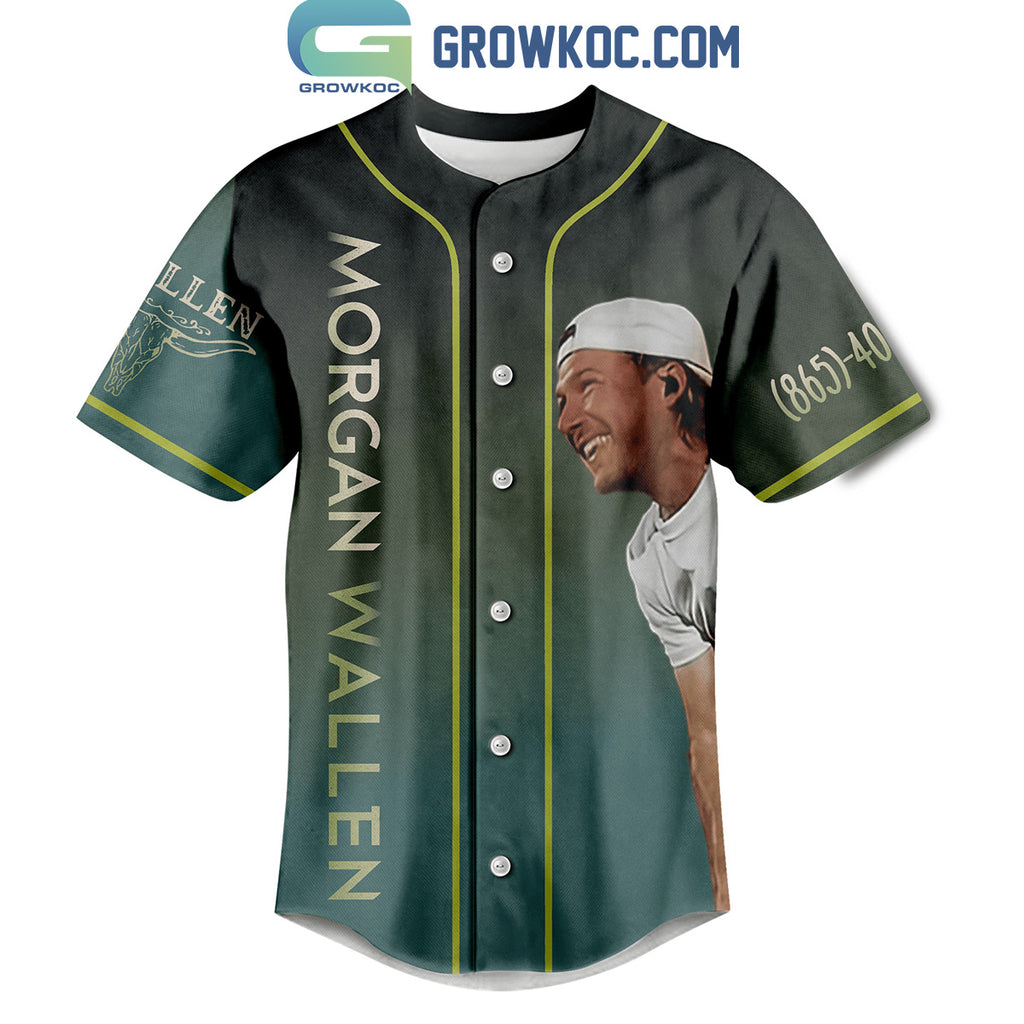 Morgan Wallen One Night At A Time Tour Schedule 2024 Personalized Baseball Jersey