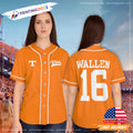 Morgan Wallen Tennessee Fullbutton Baseball Jersey