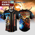 Mortal Kombat Personalized Baseball Jersey