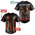 Mortal Kombat Scorpion Flawless Victory Personalized Baseball Jersey