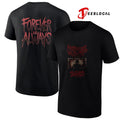 Motionles in white infamous forever and always graphic shirt