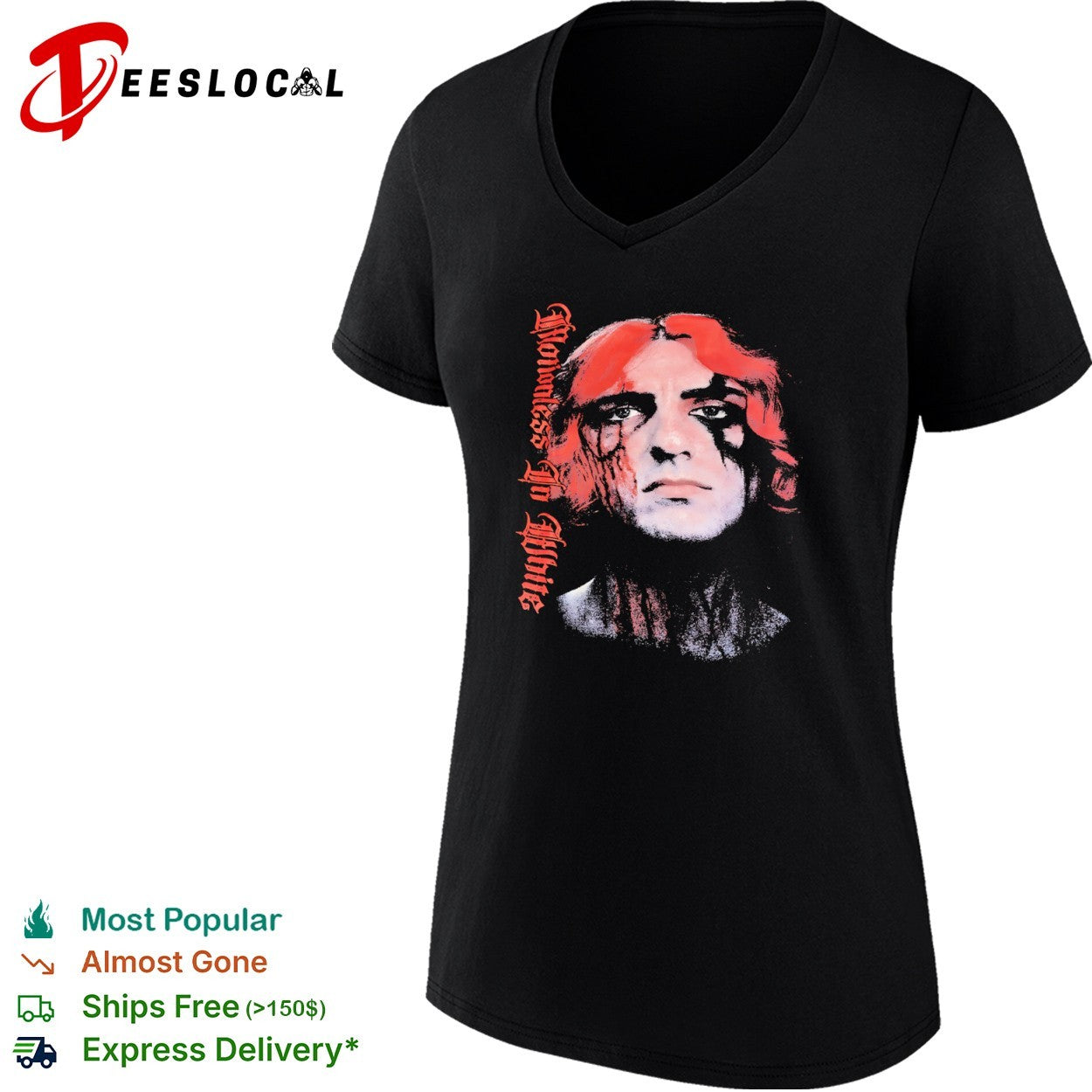 Motionless in White Chris Motionless Band Portrait Face shirt