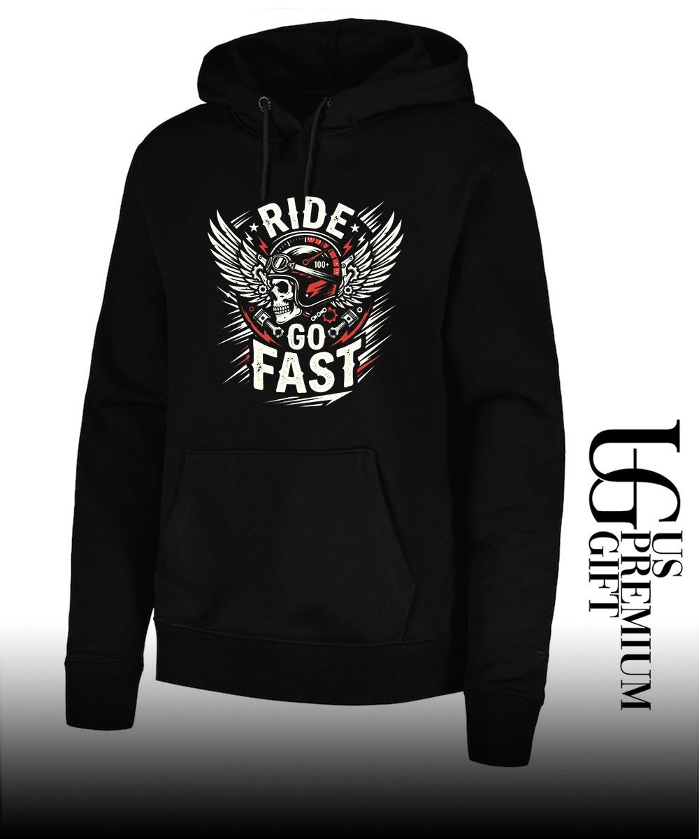 Motorcycle Rider Skull Helmet Ride Go Fast shirt