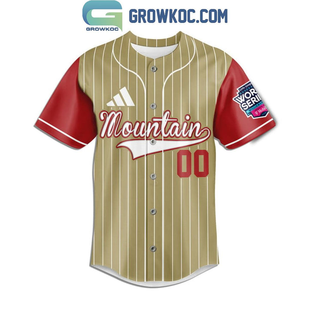 Mountain Little League World Series Personalized Baseball Jersey