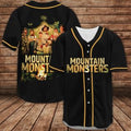 Mountain Monsters Jersey Baseball Shirt, Mountain Monsters Movie Shirt
