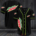 FASHION Mountain DewBaseball Jerseys Botton Shirt