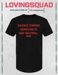 Ms Rachel Silence During Genocide Is Not Neutral T-shirt