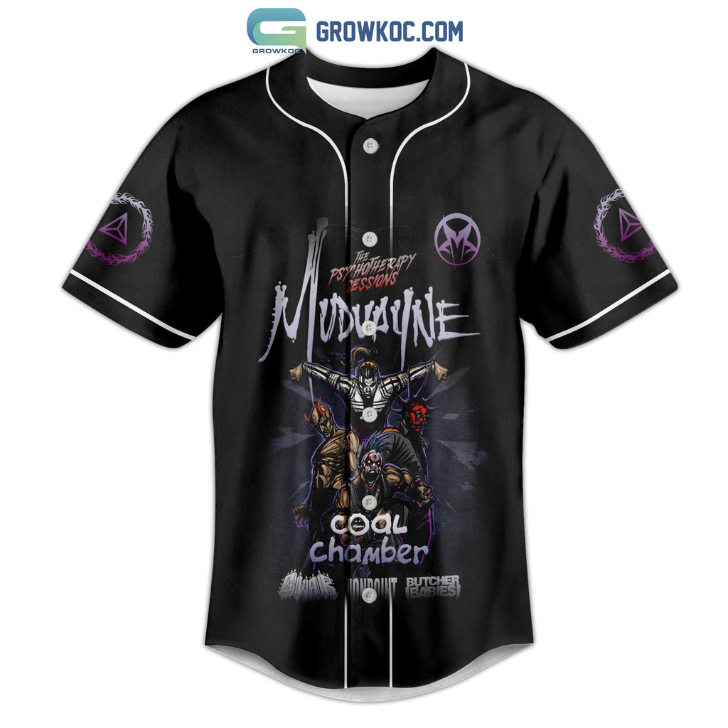 Mudvayne The Psychotherapy Sessions Baseball Jersey