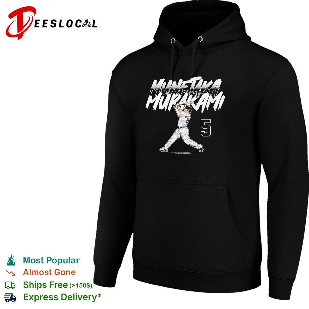 Munetaka Murakami number 5 Chicago White Sox Slugger Swing Number shirt