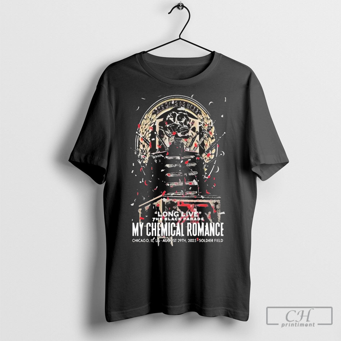 My Chemical Romance Chicago Il August 29 2025 Concert T-Shirts, Hoodie, Sweatshirt | InkRitualCo.com