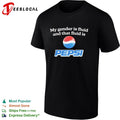 My gender is fluid and that fluid is Pepsi shirt