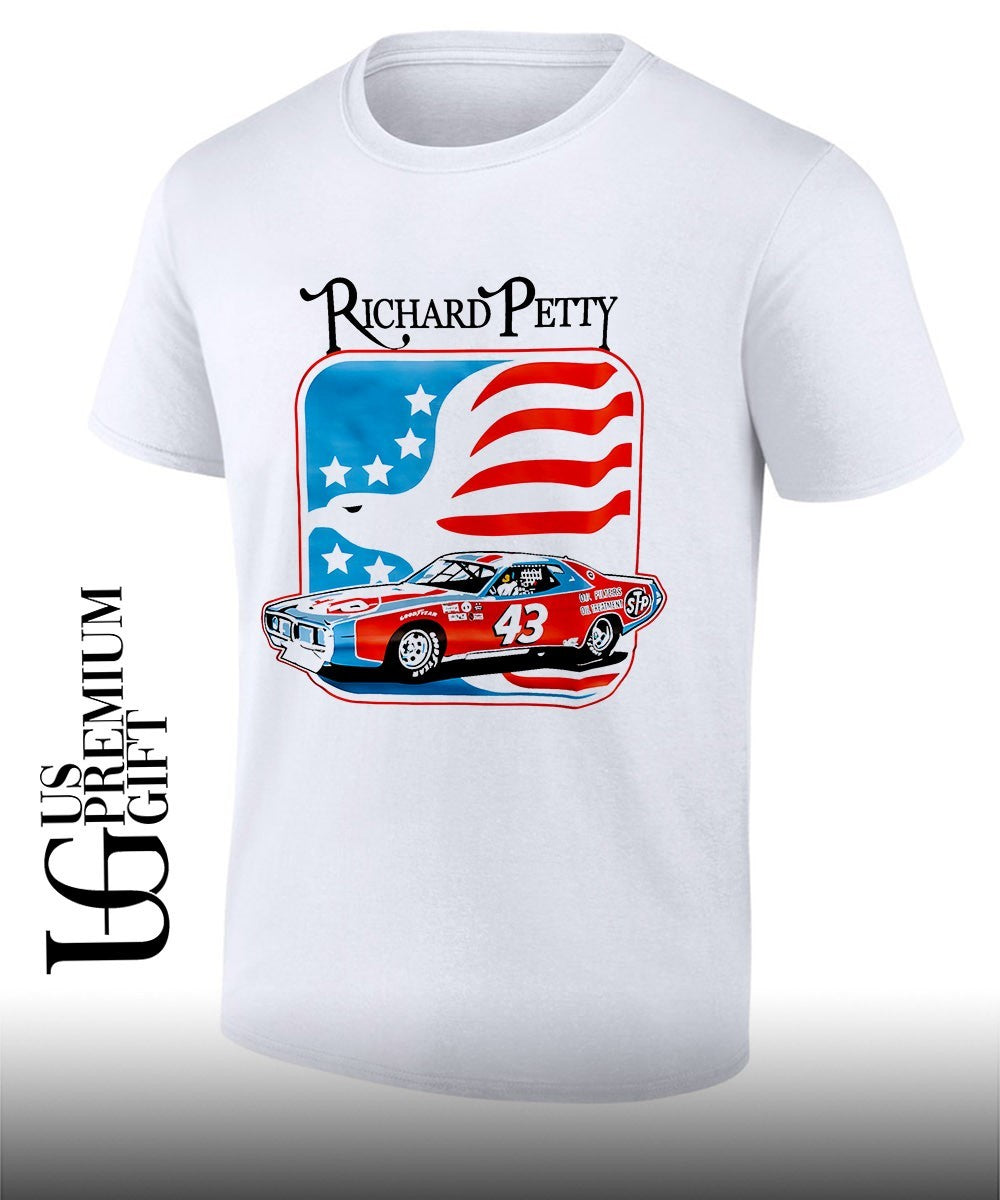 NASCAR Racing Richard Petty 43 STP American Eagle Car shirt