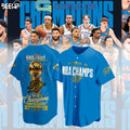 NBA Finals 2025 Champions Oklahoma City Thunder Baseball Jersey