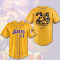 FASHION NBA Los Angeles Lakers Kobe Bryant 24 1978 2020 Baseball Jerseys Botton Shirt
