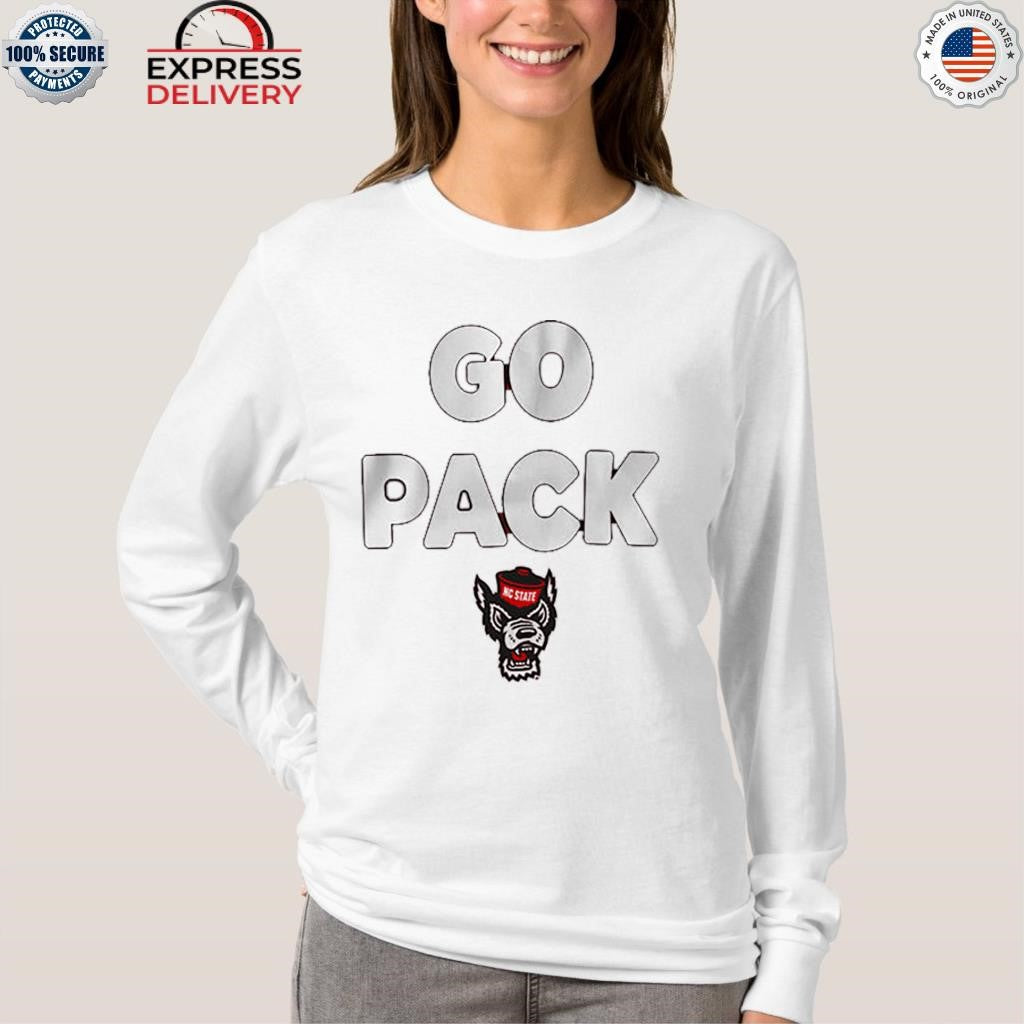 NC State Wolfpack Go Pack Slogan Shirt