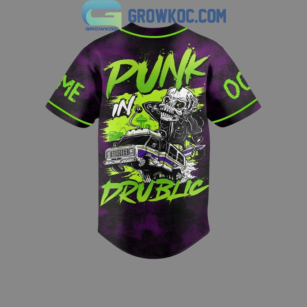 NOFX Band Punk In Brublic 2024 Personalized Baseball Jersey