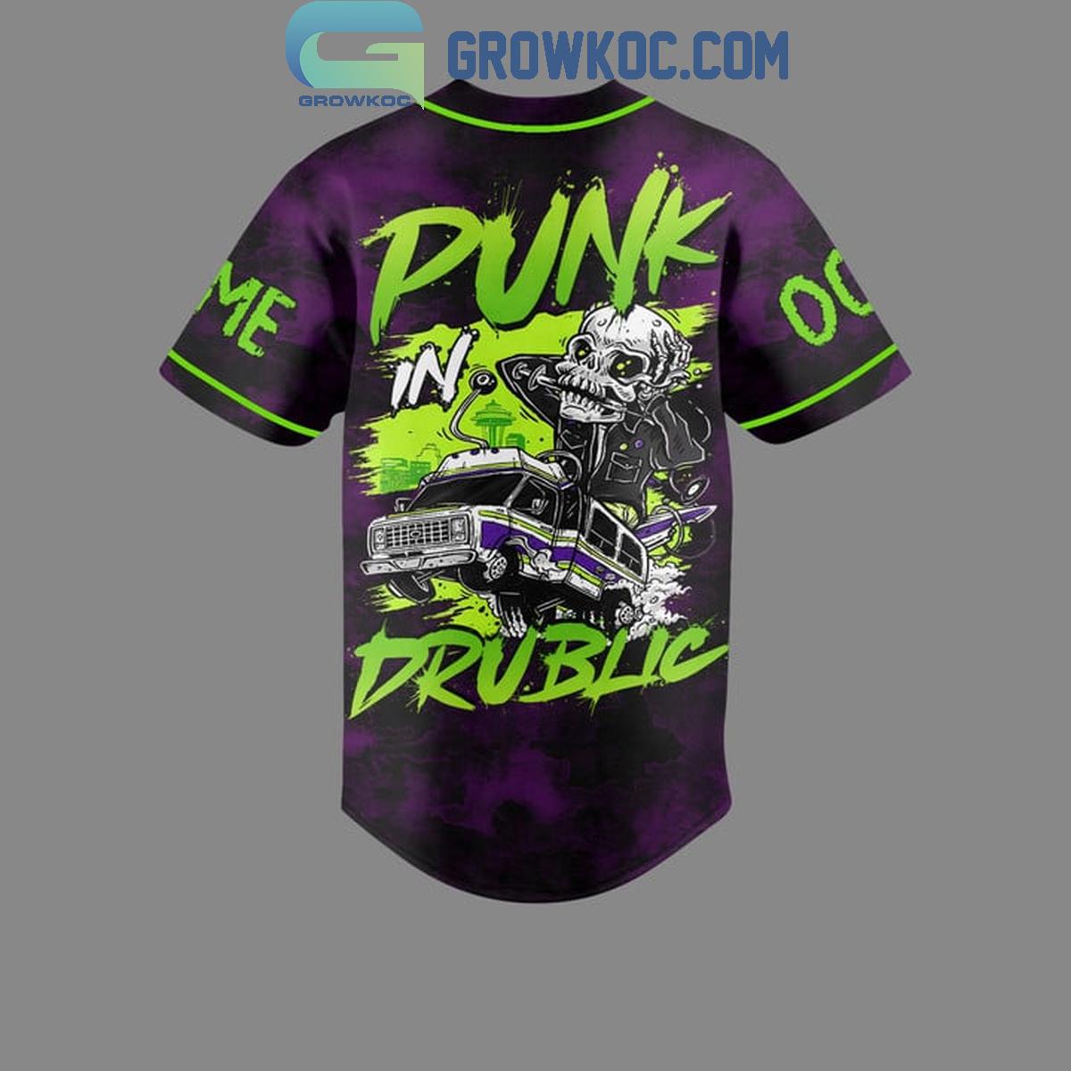 NOFX Band Punk In Brublic 2024 Personalized Baseball Jersey