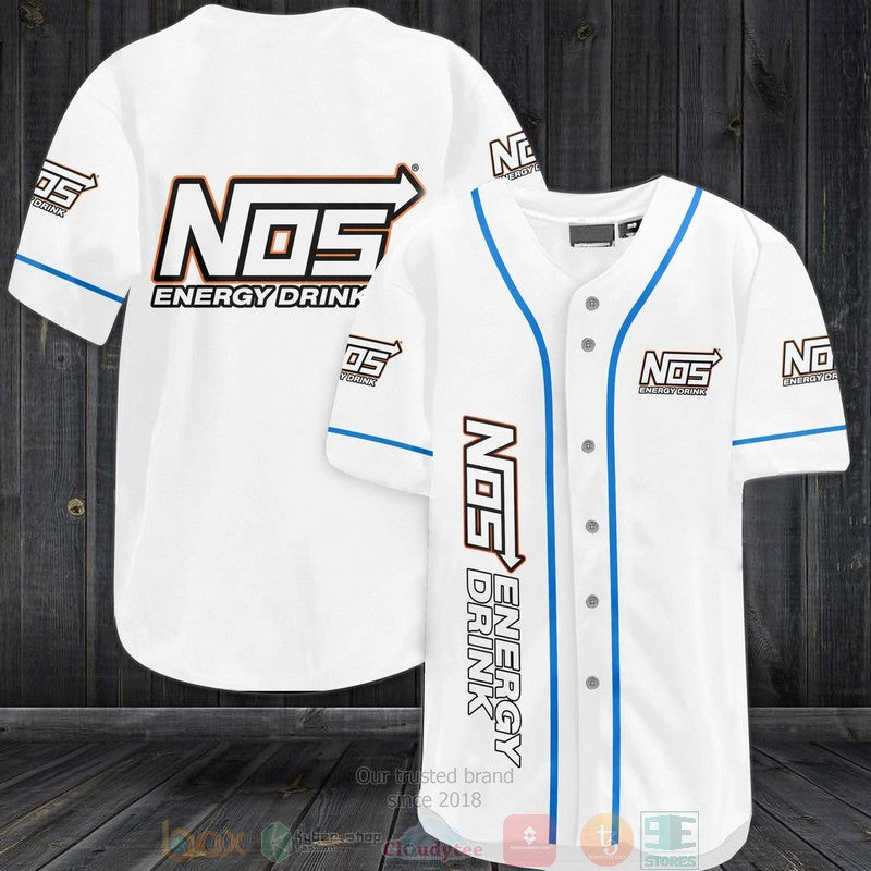 NOS Energy Drinks Baseball shirt