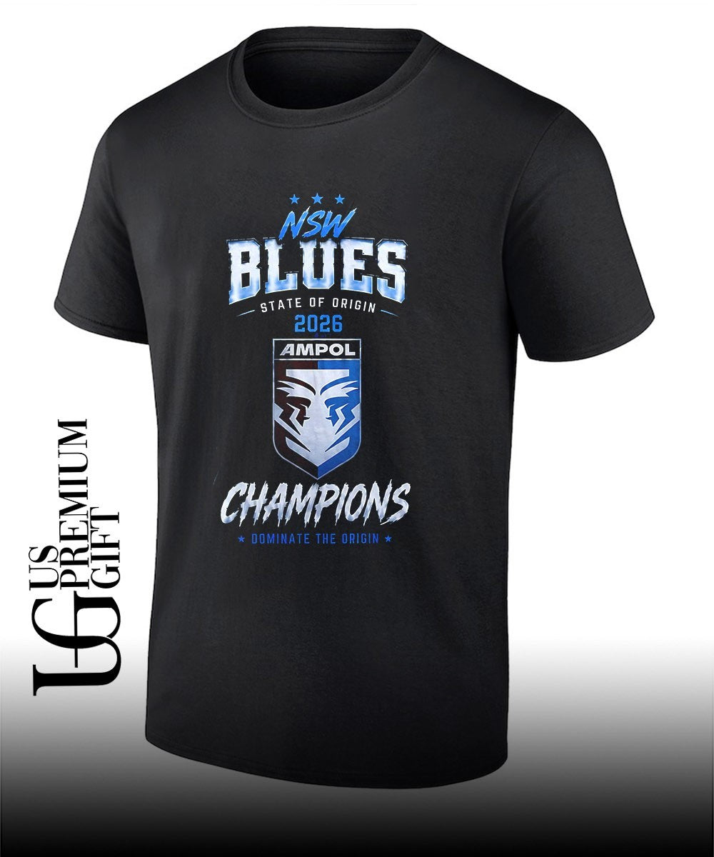NSW Blues State Of Origin 2026 Champions shirt