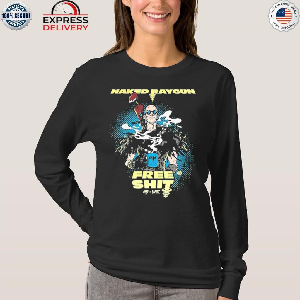 Naked Raygun x Dark Matter Coffee Free Shit Shirt