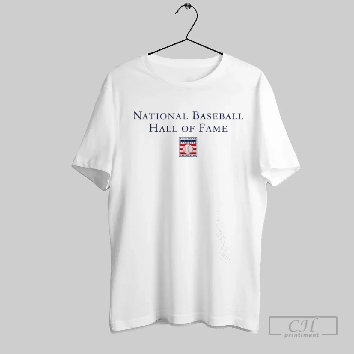 National Baseball Hall Of Fame Wordmark With Logo T-Shirts, Hoodie, Sweatshirt | InkRitualCo.com