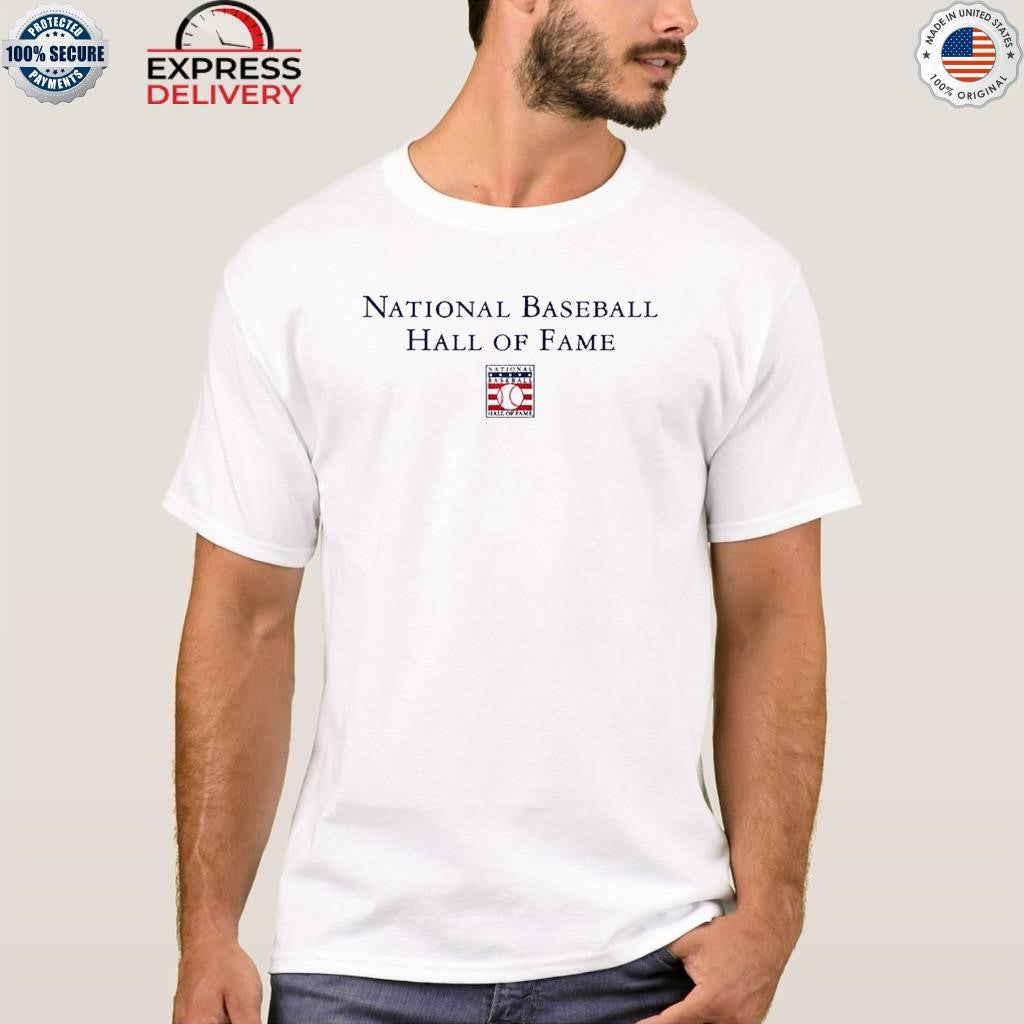 National Baseball Hall of Fame Wordmark With Logo Shirt