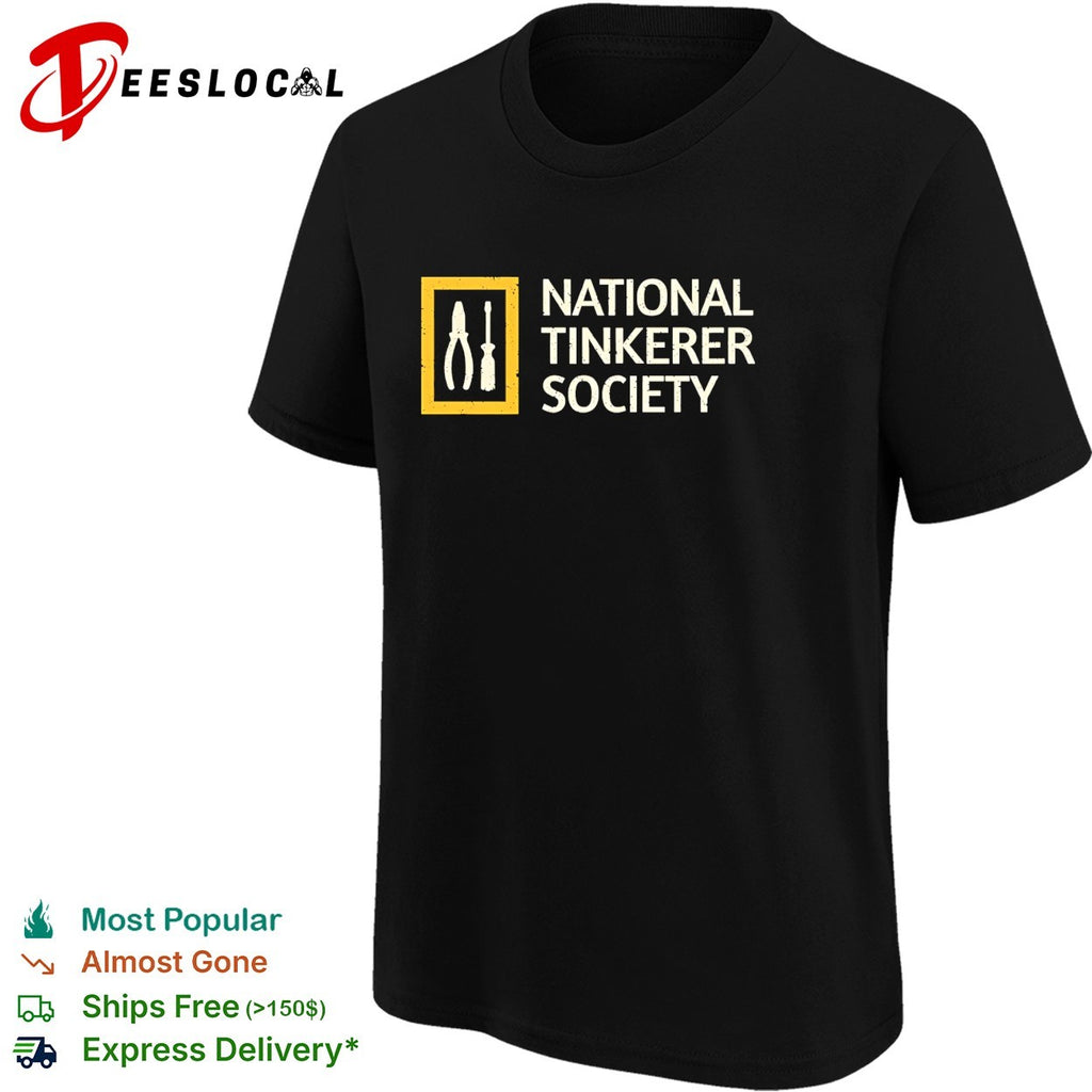 National Tinkerer Society logo shirt