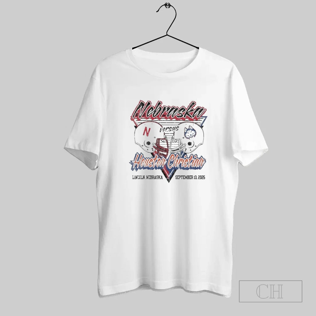 Nebraska Cornhuskers Vs Houston Christian 2025 Gameday Football T-Shirts, Hoodie, Sweatshirt | InkRitualCo.com